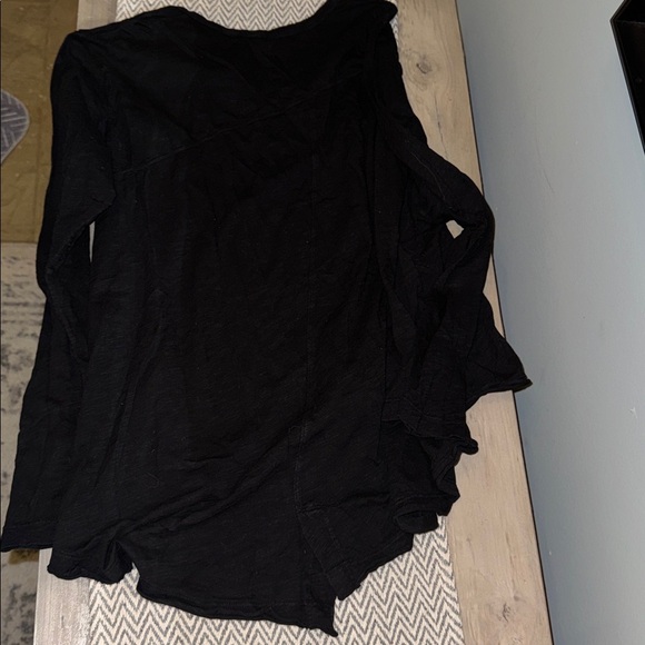Wilt Anthropologie Black Long Sleeve Women's Top - Picture 12 of 13